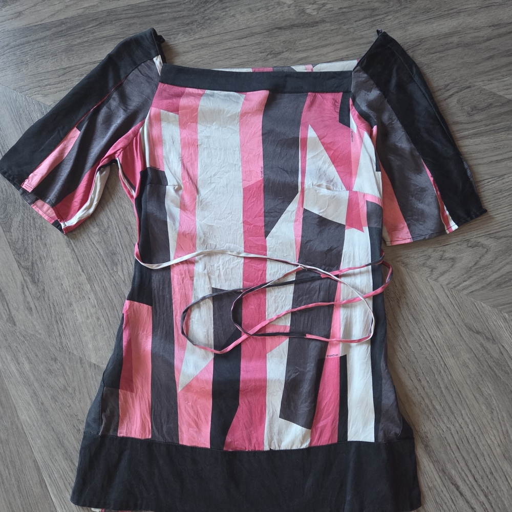 Bebe Min Dress Tinuc with Belt
